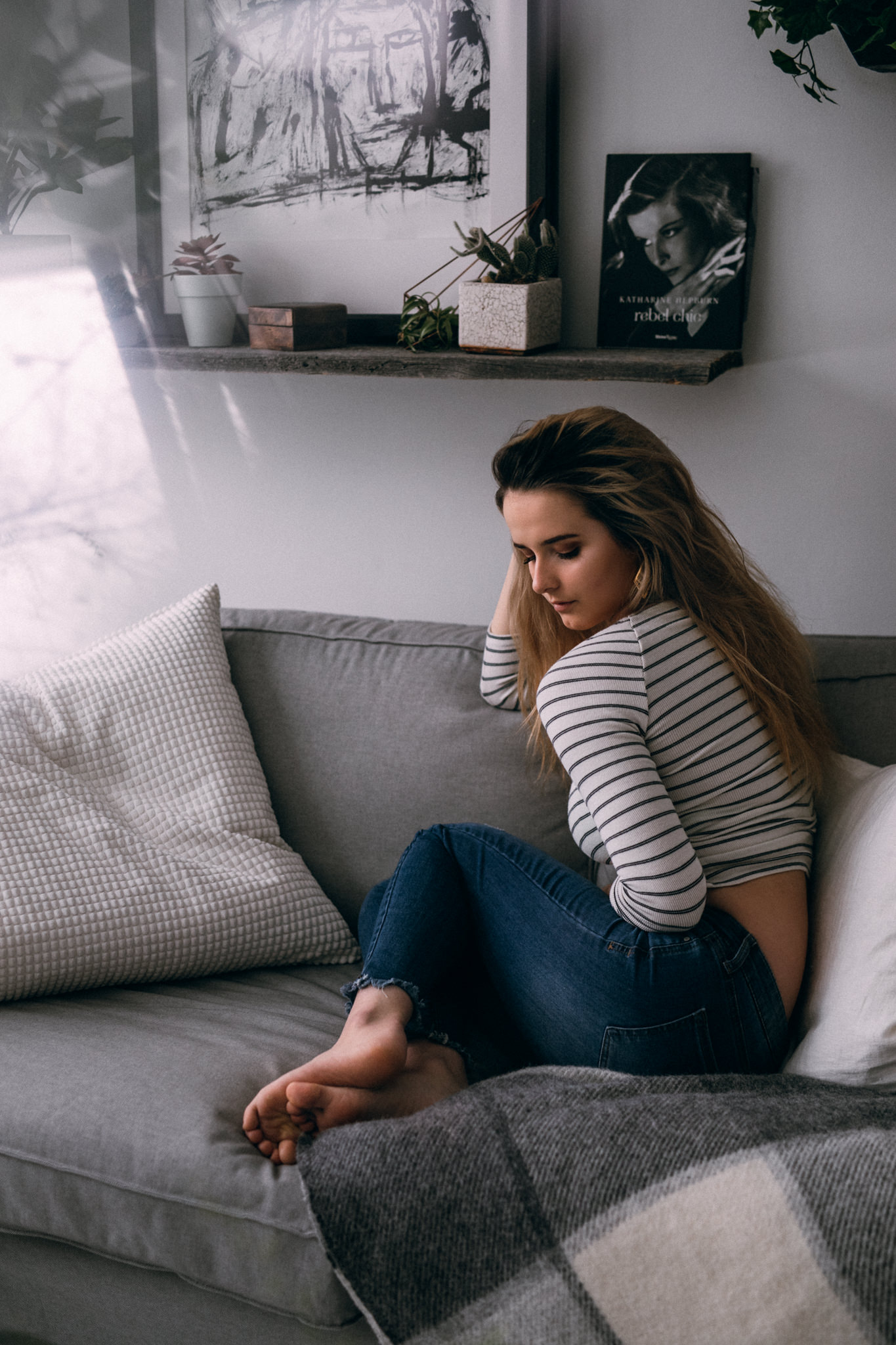 Cozy Indoor Portraits Audrey Janine Rose Photography