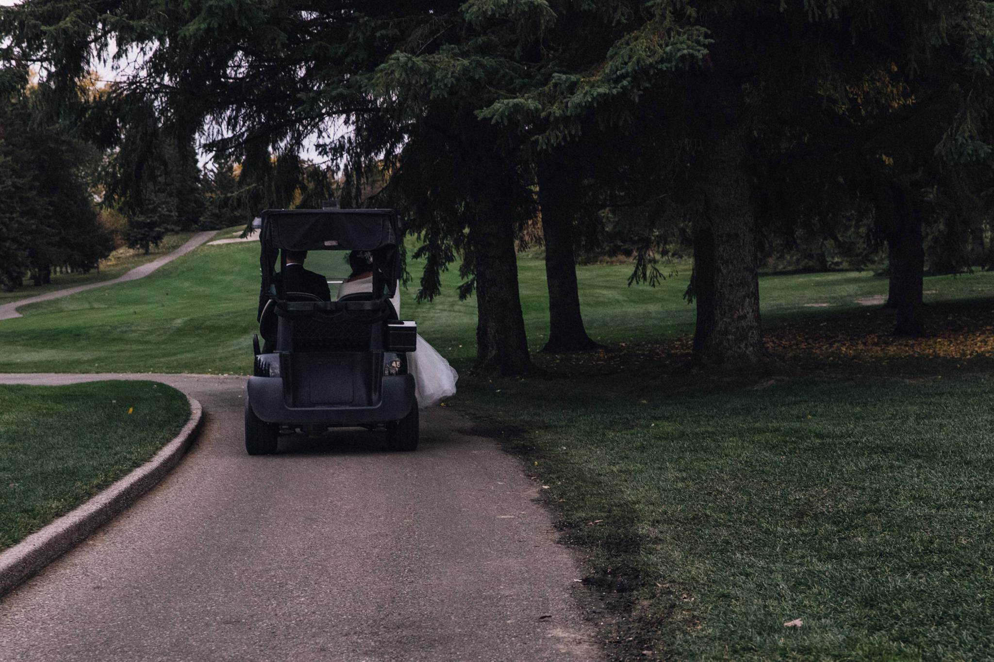 golf course wedding