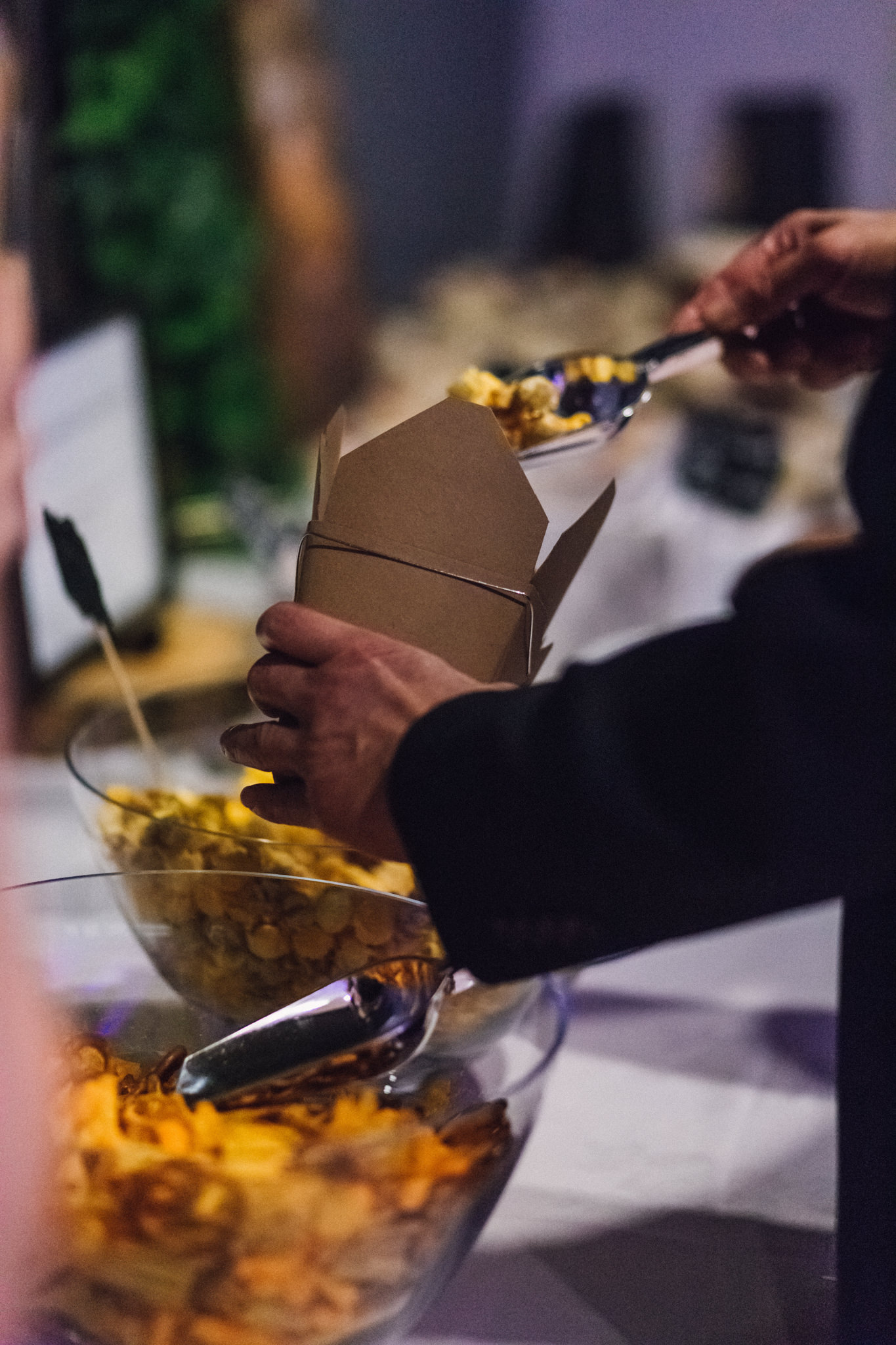 wedding snack bar