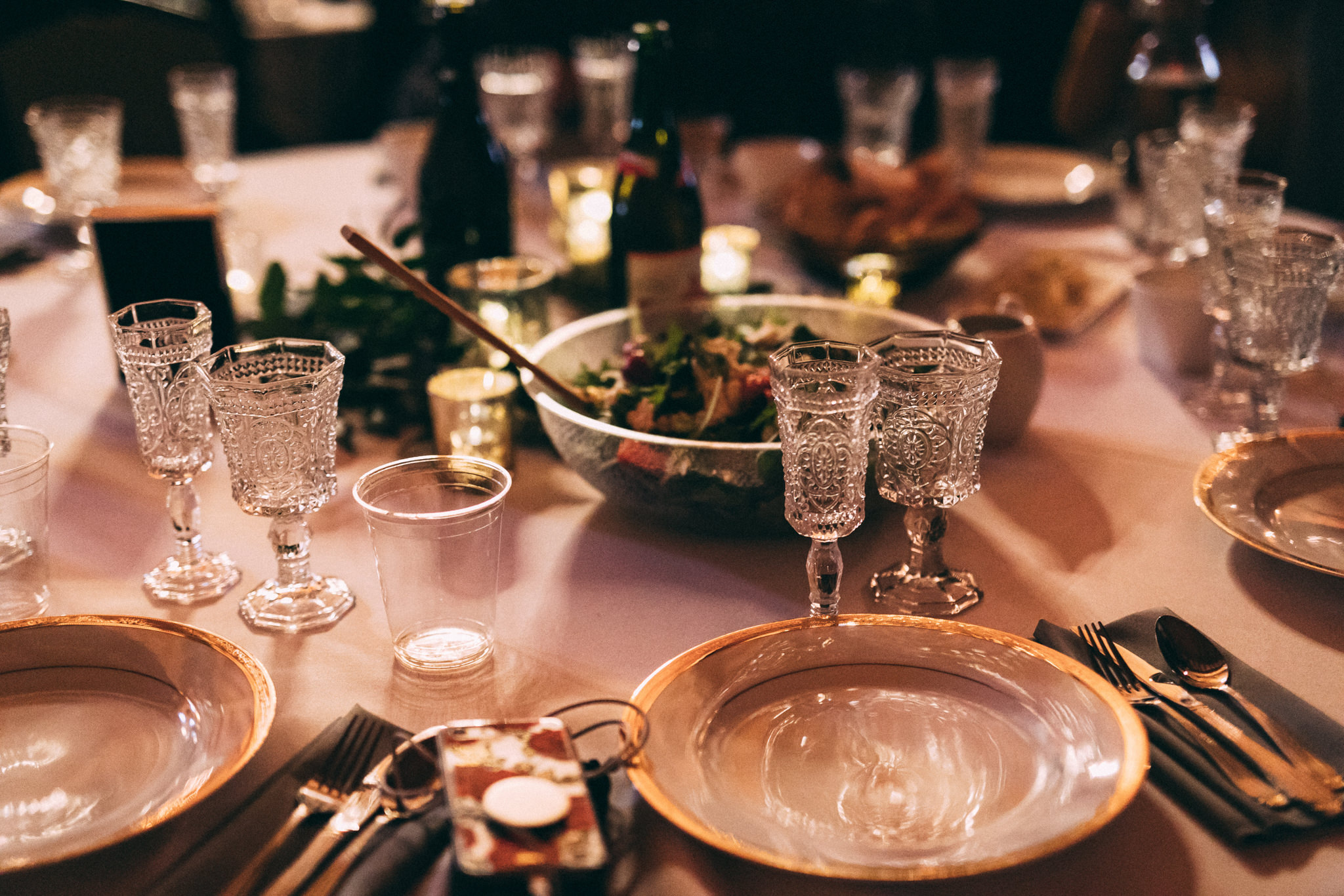 rustic wedding tables