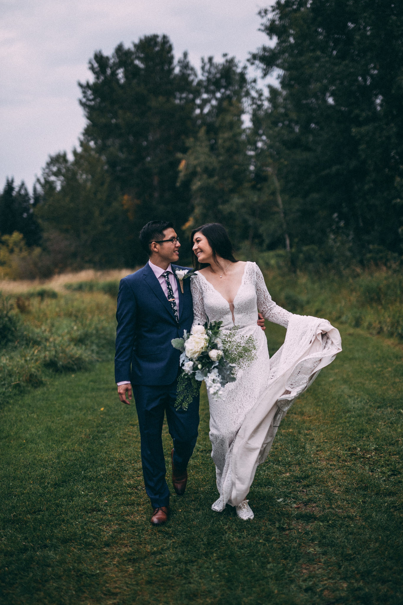 bride and groom