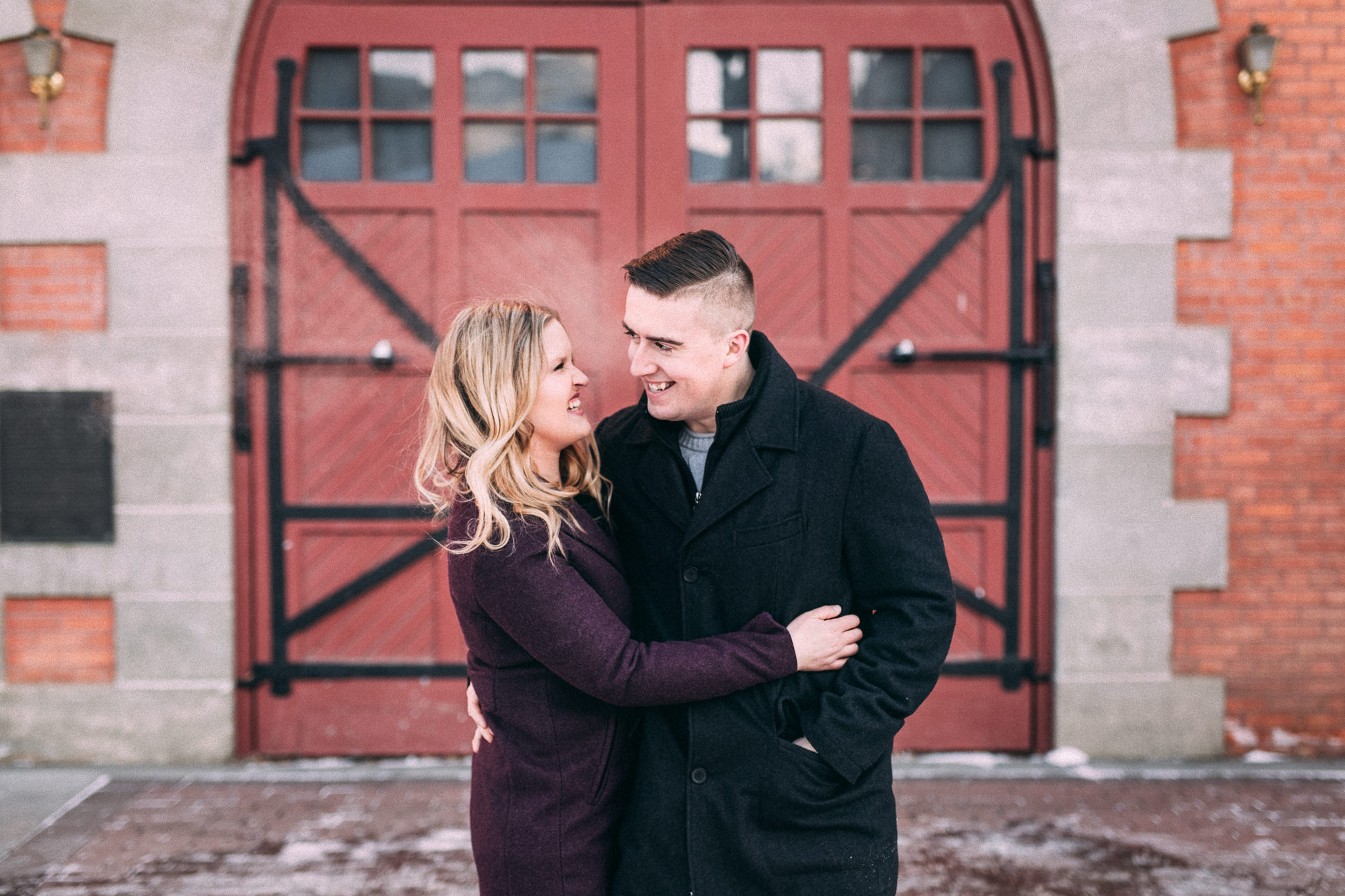 Cozy Whyte Avenue engagement