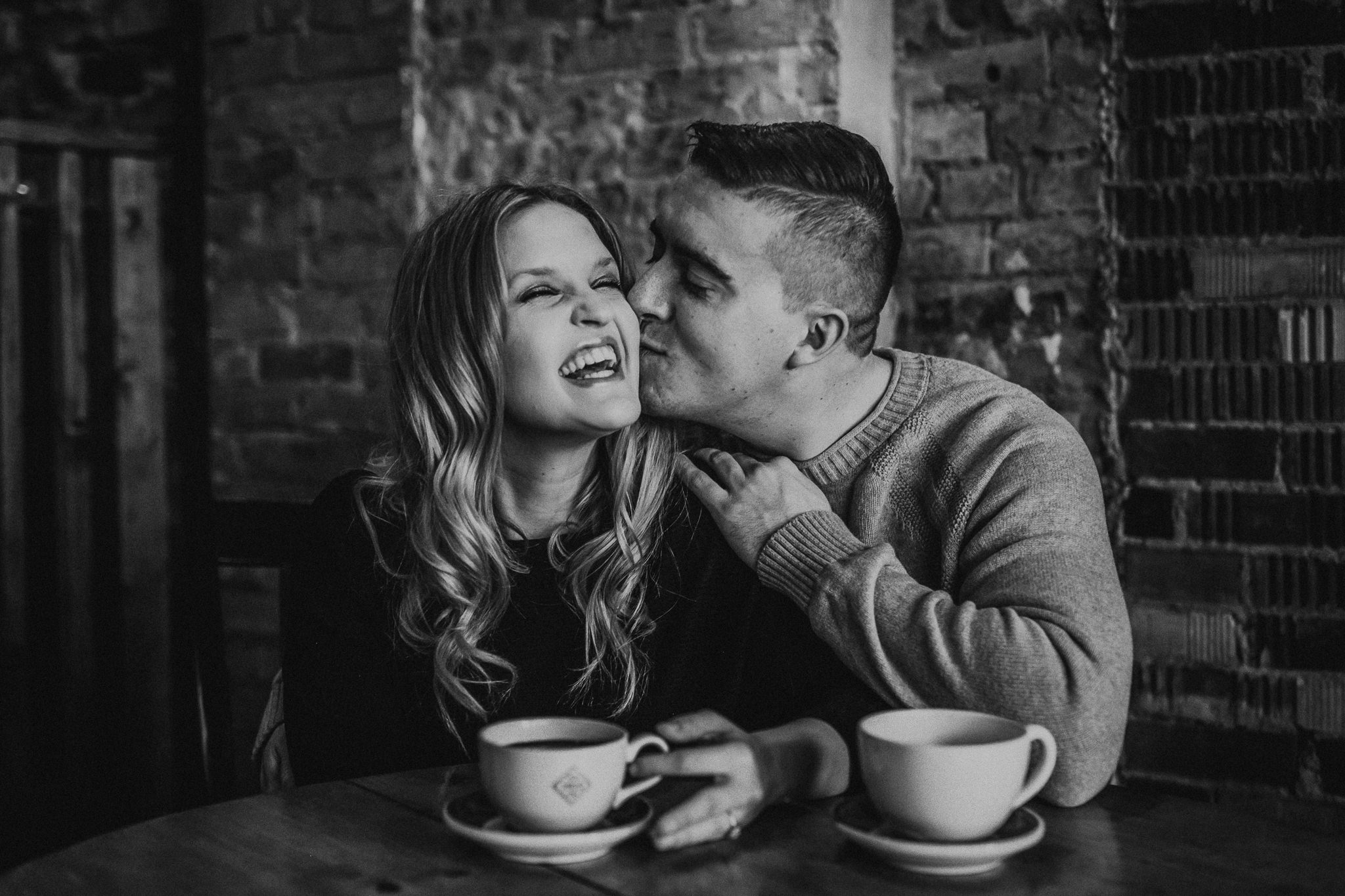 Cozy Whyte Avenue engagement