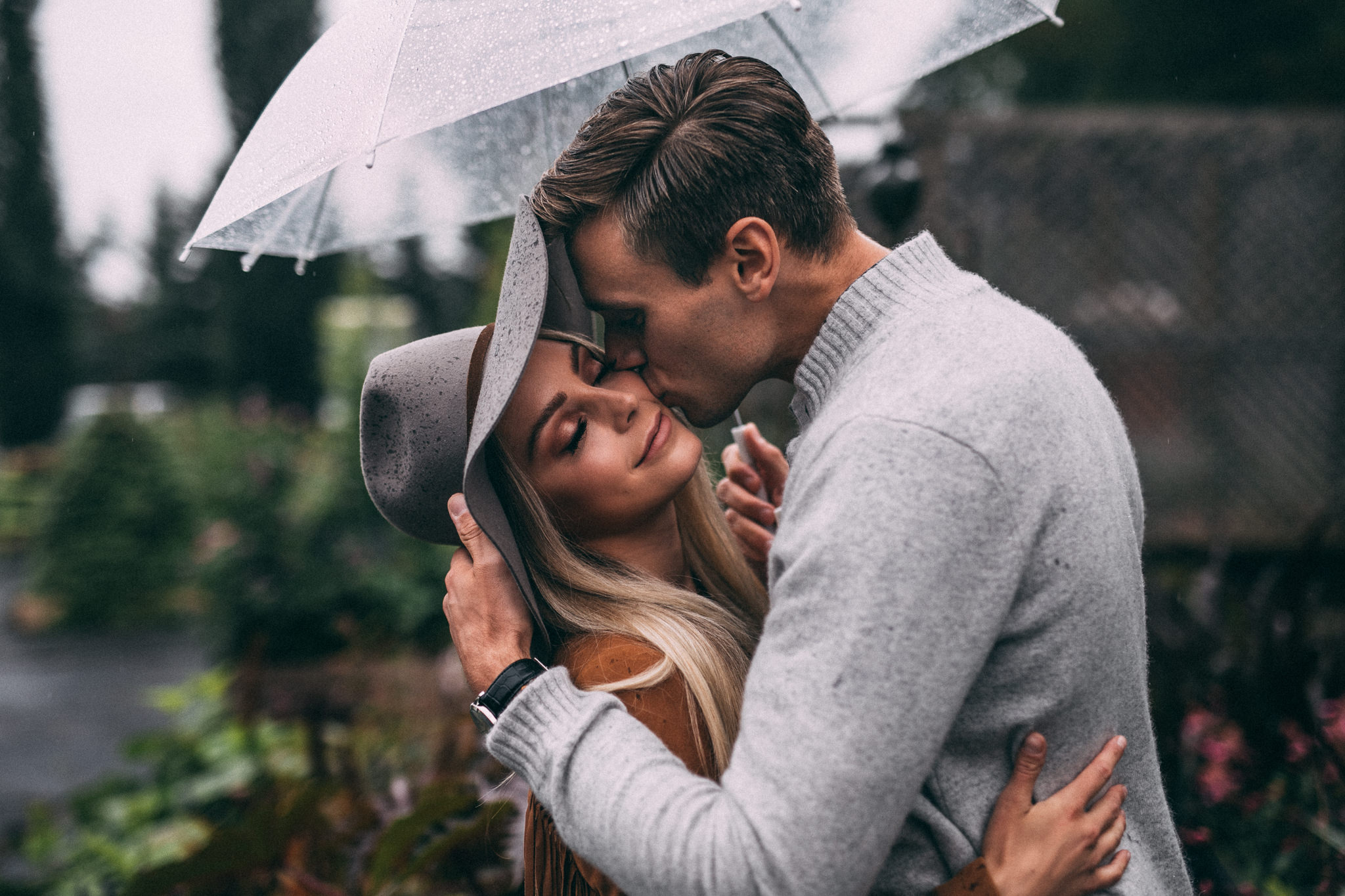 boho engagement session